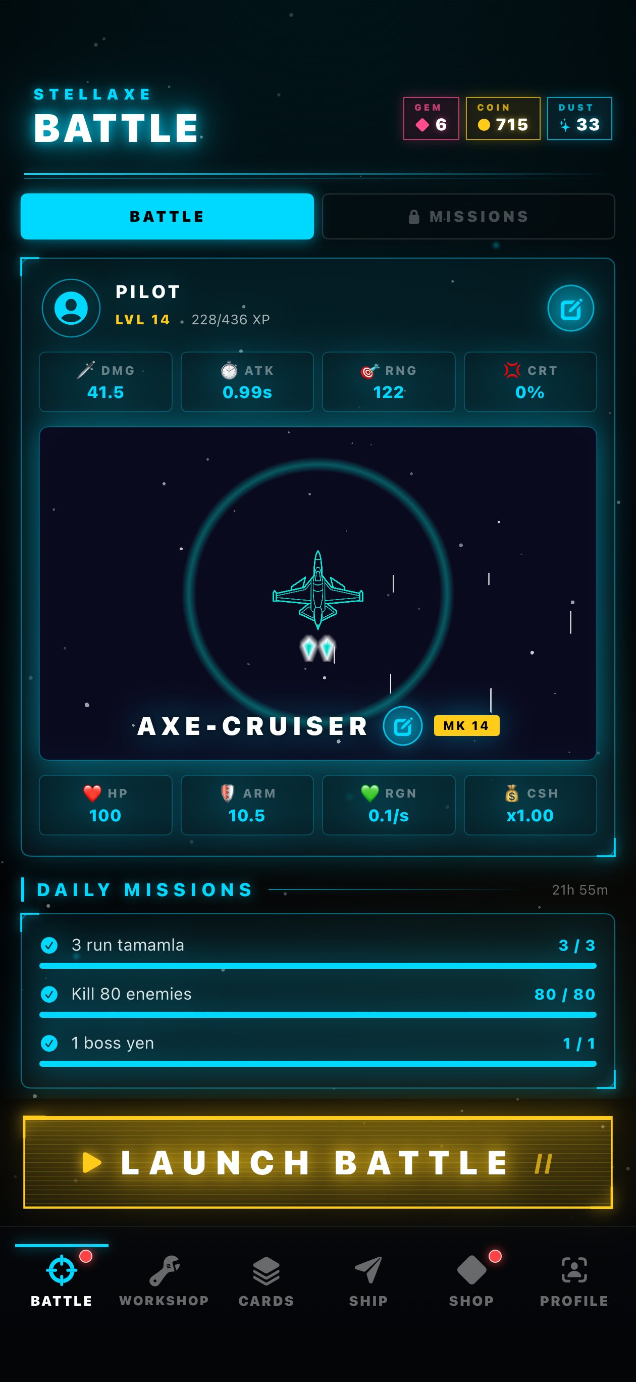 Mission control, at your fingertips.